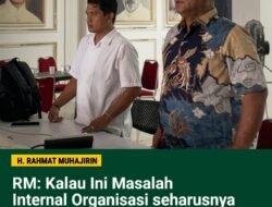 RM: Sebagai Sesama Orang Partai, Mestinya Gunakan Mekanisme Organisasi Seperti Mahkamah Partai, Bukan Demo Prematur
