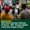 RM: “Kenapa Malah Pergi Saat Diajak Dialog?”