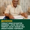 Terkait Demo di Kantor DPD Gerindra Jatim, RM Siap Tempuh Jalur Hukum