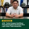 JCW: Terkait Dugaan Gratifikasi Yang disampaikan Ketua KAI, Bupati Bisa Lapor Kalau Tidak Melakukan