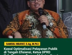 Optimalikan Pelayanan Publik di Tengah Efisiensi, Ketua DPRD Kabupaten Pasuruan Dorong Maksimalisasi Command Center