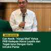 Cak Nasik: “Harga Mati” Kriteria Ketua PKB Kedepan Harus Loyalis, dan Tegak Lurus Dengan Garis Intruksi Partai