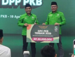 Terima Penghargaan DPC Terbaik, PKB Kabupaten Tegal Dinilai Sukses Cetak Kader Militan