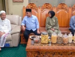 Ketua MPR Ahmad Muzani Sowan ke Gus Ali Masyhuri, Didampingi Wabup Mimik Idayana