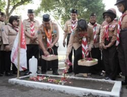 Pimpin Ziarah Hari Pramuka ke-68, Wabub Berharap TMP Bukan Sekedar Peristirahatan Terakhir Pejuang Tapi Jadi Ruang Edukasi