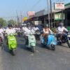 Motoran Santun Santri Manba’ul Hikam, Gaungkan Tertib Berlalu Lintas