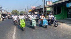 Motoran Santun Santri Manba’ul Hikam, Gaungkan Tertib Berlalu Lintas
